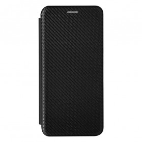 Flip Cover Samsung Galaxy A22 5G Fibre Carbone