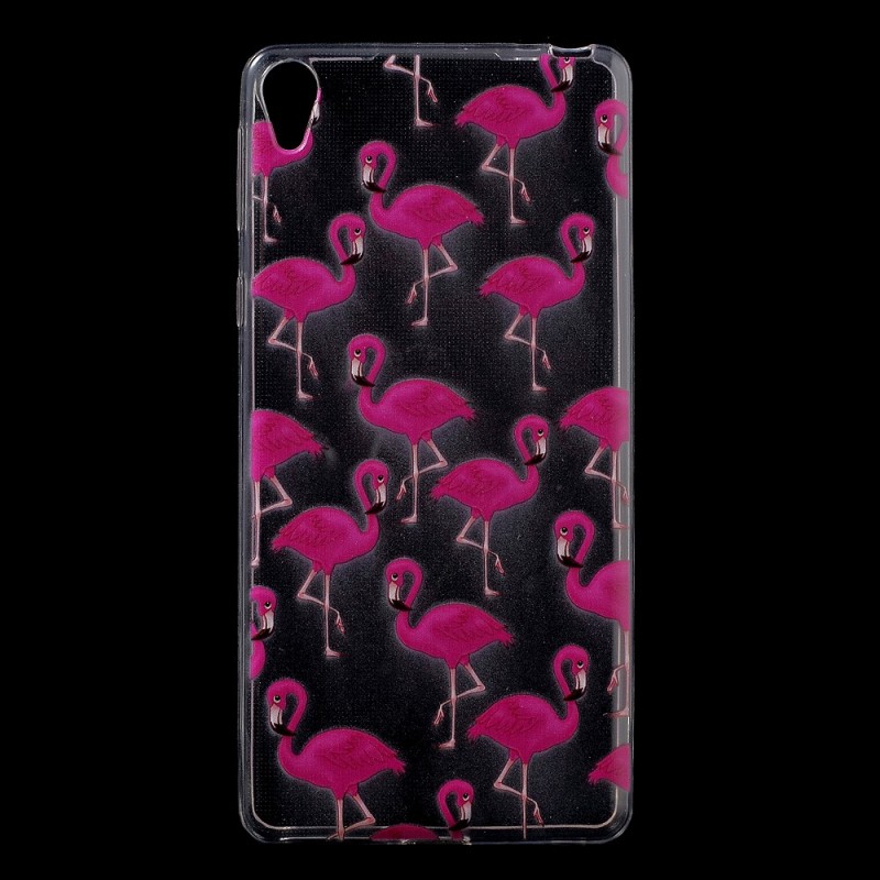 coque samsung a5 flamant rose