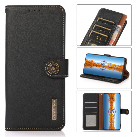 Housse Samsung Galaxy A22 5G Cuir Véritable KHAZNEH RFID Housse Samsung Galaxy A22 5G Cuir Véritable KHAZNEH RFID