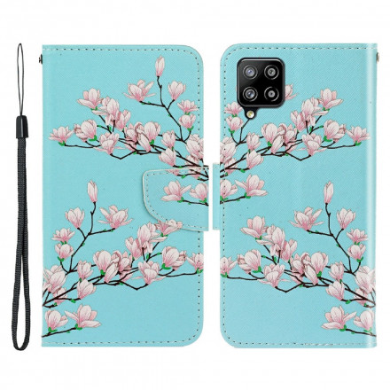Housse Samsung Galaxy A22 4G Arbrissime à Lanière Housse Samsung Galaxy A22 4G Arbrissime à Lanière