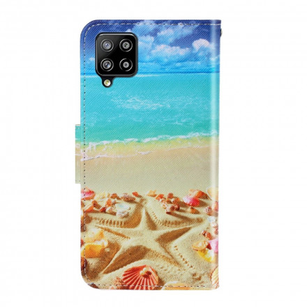 Housse Samsung Galaxy A22 4G Plage à Lanière Housse Samsung Galaxy A22 4G Plage à Lanière