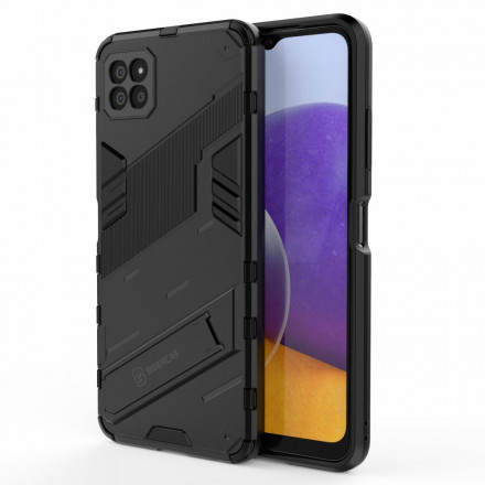Coque Samsung Galaxy A22 5G Support Amovible Deux Positions Mains Libres Coque Samsung Galaxy A22 5G Support Amovible Deux Positions Mains Libres