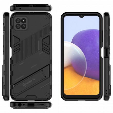 Coque Samsung Galaxy A22 5G Support Amovible Deux Positions Mains Libres Coque Samsung Galaxy A22 5G Support Amovible Deux Positions Mains Libres