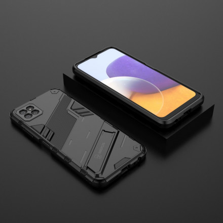 Coque Samsung Galaxy A22 5G Support Amovible Deux Positions Mains Libres Coque Samsung Galaxy A22 5G Support Amovible Deux Positions Mains Libres