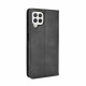 Flip Cover Samsung Galaxy A22 4G Effet Cuir Vintage Stylisé Flip Cover Samsung Galaxy A22 4G Effet Cuir Vintage Stylisé