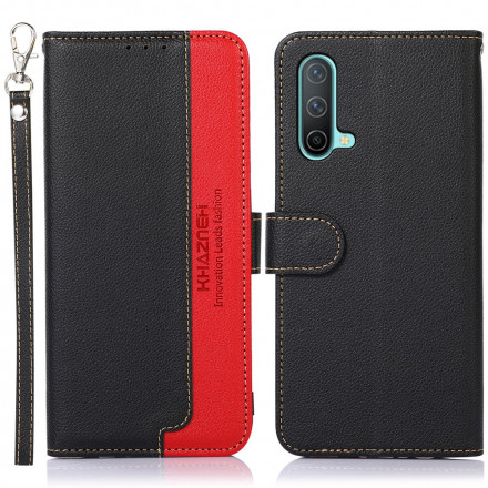 Housse OnePlus Nord CE 5G Style Litchi RFID KHAZNEH Housse OnePlus Nord CE 5G Style Litchi RFID KHAZNEH