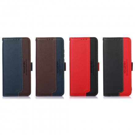 Housse OnePlus Nord CE 5G Style Litchi RFID KHAZNEH Housse OnePlus Nord CE 5G Style Litchi RFID KHAZNEH