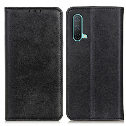 Flip Cover OnePlus Nord CE 5G Cuir Fendu Flip Cover OnePlus Nord CE 5G Cuir Fendu