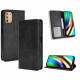 Flip Cover Moto G9 Plus Effet Cuir Vintage Stylisé Flip Cover Moto G9 Plus Effet Cuir Vintage Stylisé