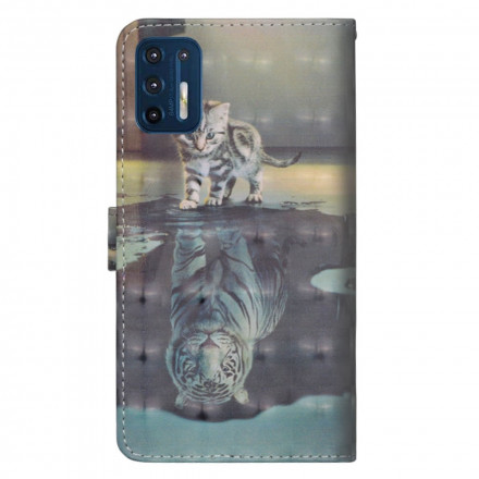 Housse Moto G9 Plus Ernest Le Tigre Housse Moto G9 Plus Ernest Le Tigre