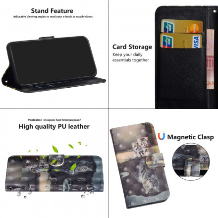 Housse Moto G9 Plus Ernest Le Tigre Housse Moto G9 Plus Ernest Le Tigre