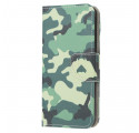 Housse Moto G9 Plus Camouflage Militaire