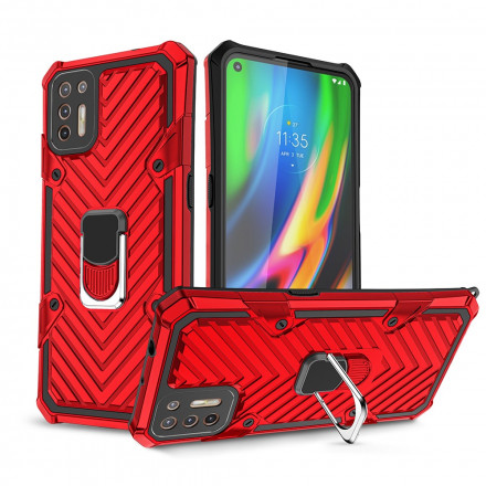 Coque Moto G9 Plus Détachable Anneau-Support Coque Moto G9 Plus Détachable Anneau-Support