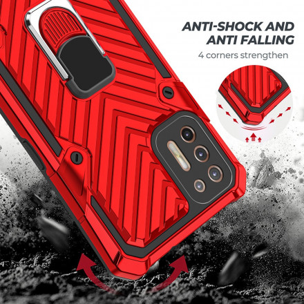 Coque Moto G9 Plus Détachable Anneau-Support Coque Moto G9 Plus Détachable Anneau-Support