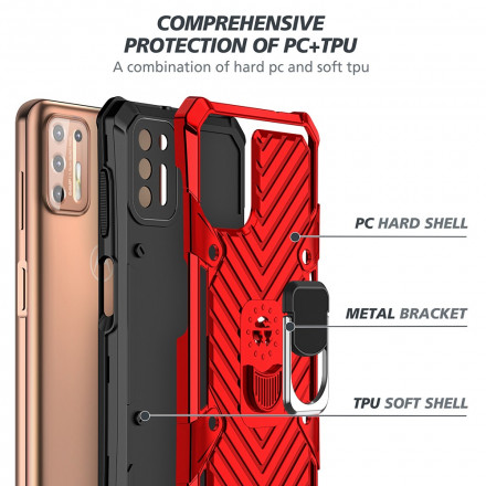 Coque Moto G9 Plus Détachable Anneau-Support Coque Moto G9 Plus Détachable Anneau-Support