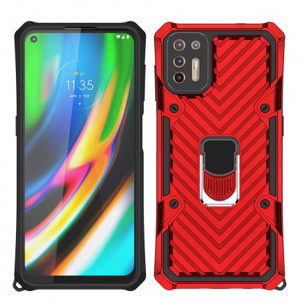 Coque Moto G9 Plus Détachable Anneau-Support Coque Moto G9 Plus Détachable Anneau-Support
