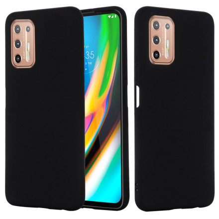 Coque Moto G9 Plus Conception Silicone Liquide avec Lanière Coque Moto G9 Plus Conception Silicone Liquide avec Lanière