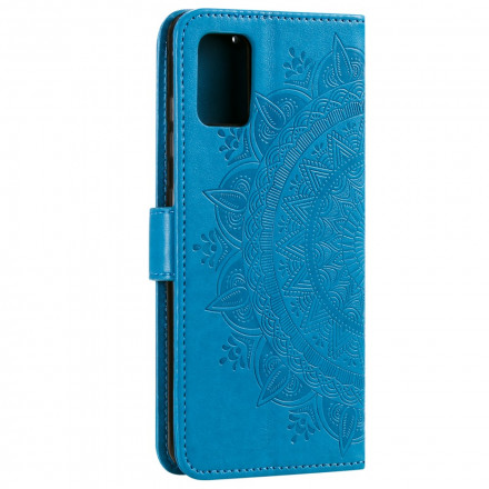 Housse Moto G9 Plus Mandala Soleil