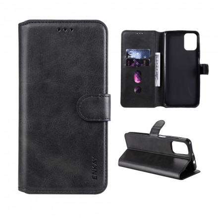 Housse Moto G9 Plus ENKAY Simili Cuir Housse Moto G9 Plus ENKAY Simili Cuir
