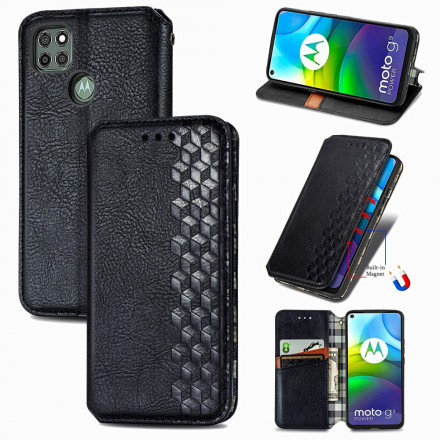 Flip Cover Moto G9 Power Effet Cuir Texture Diamant Flip Cover Moto G9 Power Effet Cuir Texture Diamant