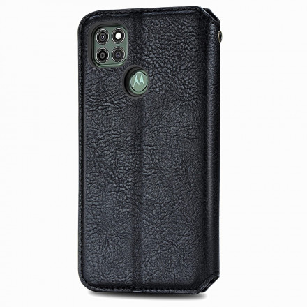 Flip Cover Moto G9 Power Effet Cuir Texture Diamant Flip Cover Moto G9 Power Effet Cuir Texture Diamant