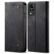Flip Cover Vivo V21 5G Simili Cuir Texture Jeans Flip Cover Vivo V21 5G Simili Cuir Texture Jeans