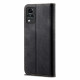 Flip Cover Vivo V21 5G Simili Cuir Texture Jeans Flip Cover Vivo V21 5G Simili Cuir Texture Jeans