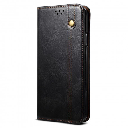 Flip Cover Vivo V21 5G Simili Cuir Ciré