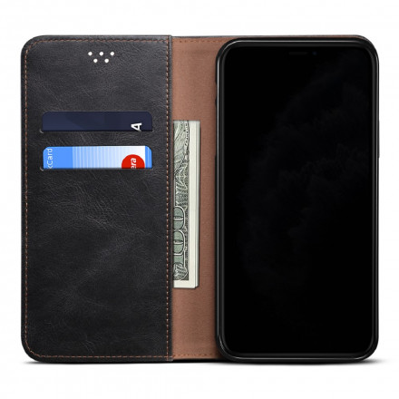 Flip Cover Vivo V21 5G Simili Cuir Ciré Flip Cover Vivo V21 5G Simili Cuir Ciré