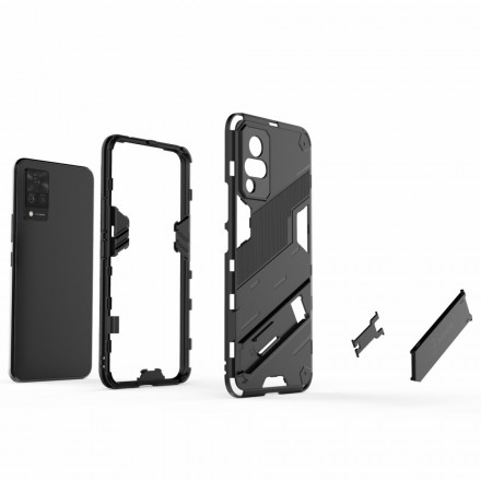 Coque Vivo V21 5G Support Amovible Deux Positions Mains Libres Coque Vivo V21 5G Support Amovible Deux Positions Mains Libres