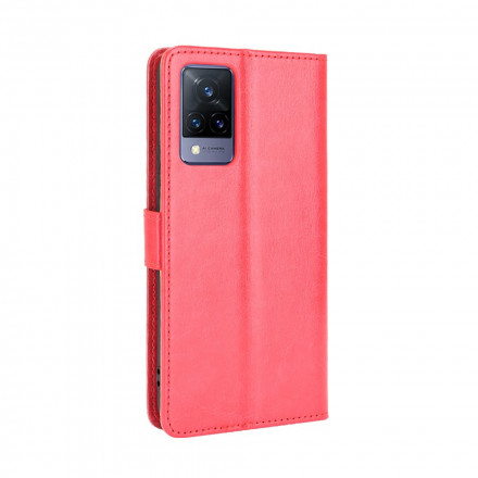 Housse Vivo V21 5G Simili Cuir Flashy Housse Vivo V21 5G Simili Cuir Flashy