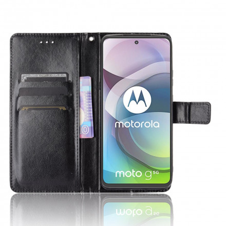 Housse Moto G 5G Simili Cuir Flashy Housse Moto G 5G Simili Cuir Flashy