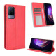 Flip Cover Vivo V21 5G Effet Cuir Vintage Stylisé Flip Cover Vivo V21 5G Effet Cuir Vintage Stylisé
