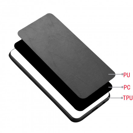 Coque Vivo V21 5G Effet Cuir Couture Coque Vivo V21 5G Effet Cuir Couture