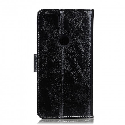 Housse Moto G 5G Brillante et Coutures Apparentes Housse Moto G 5G Brillante et Coutures Apparentes