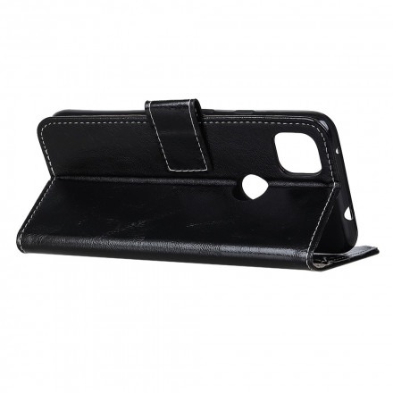 Housse Moto G 5G Brillante et Coutures Apparentes Housse Moto G 5G Brillante et Coutures Apparentes