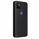 Flip Cover Moto G 5G Silicone Carbone Flip Cover Moto G 5G Silicone Carbone