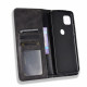 Flip Cover Moto G 5G Effet Cuir Vintage Stylisé Flip Cover Moto G 5G Effet Cuir Vintage Stylisé