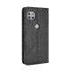 Flip Cover Moto G 5G Effet Cuir Vintage Stylisé Flip Cover Moto G 5G Effet Cuir Vintage Stylisé