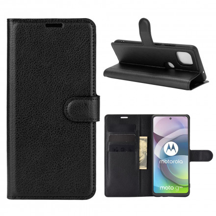 Housse Moto G 5G Effet Litchi Classique Housse Moto G 5G Effet Litchi Classique