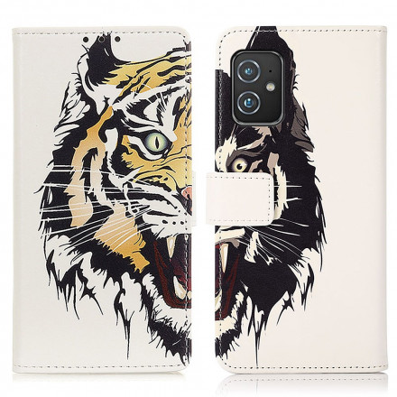 Housse Azus Zenfone 8 Tigre Féroce Housse Azus Zenfone 8 Tigre Féroce