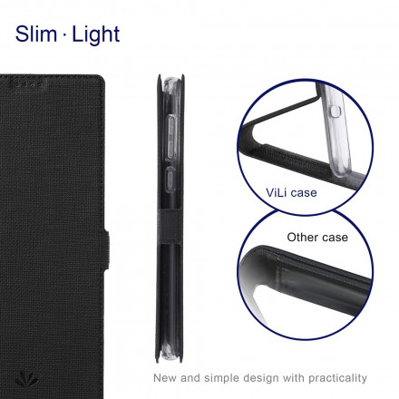 Flip Cover Moto G 5G Texturée VILI DMK Flip Cover Moto G 5G Texturée VILI DMK
