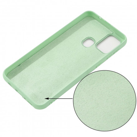 Coque Moto G9 Plus Conception Silicone Liquide avec Lanière Coque Moto G9 Plus Conception Silicone Liquide avec Lanière