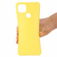 Coque Moto G9 Plus Conception Silicone Liquide avec Lanière