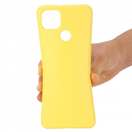 Coque Moto G9 Plus Conception Silicone Liquide avec Lanière