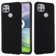 Coque Moto G9 Plus Conception Silicone Liquide avec Lanière