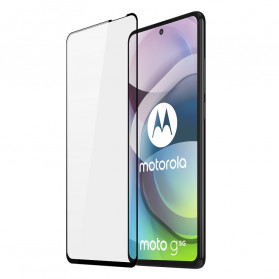 Protection Écran Verre Trempé Contours Noirs Moto G 5G