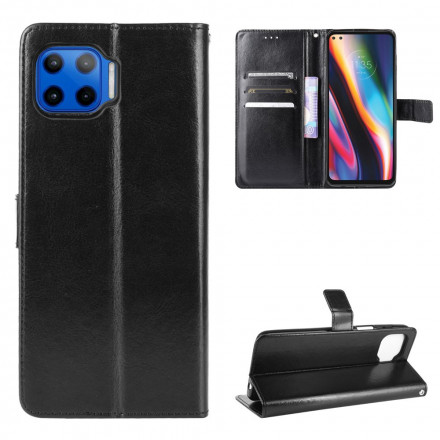 Housse Moto G 5G Plus Simili Cuir Flashy Housse Moto G 5G Plus Simili Cuir Flashy