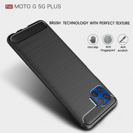 Coque Moto G 5G Plus Fibre Carbone Brossée Coque Moto G 5G Plus Fibre Carbone Brossée