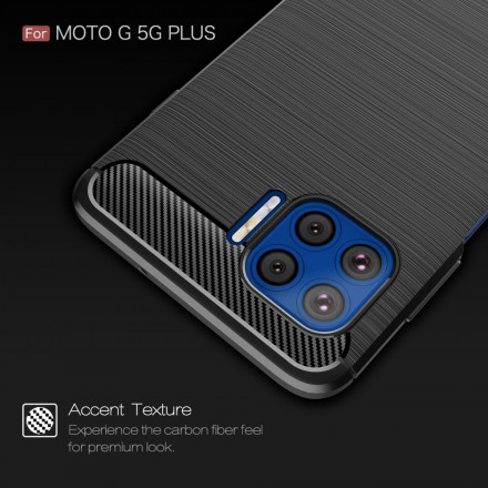 Coque Moto G 5G Plus Fibre Carbone Brossée Coque Moto G 5G Plus Fibre Carbone Brossée